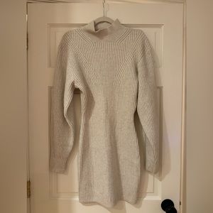 H&M rib knit sweater dress